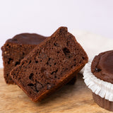 glutenfreie, vegane Schoko-Kokos Muffins, in Förmchen, Isabella Glutenfreie Patisserie, Foto 2