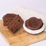 glutenfreie, vegane Schoko-Kokos Muffins, in Förmchen, Isabella Glutenfreie Patisserie, Foto 3