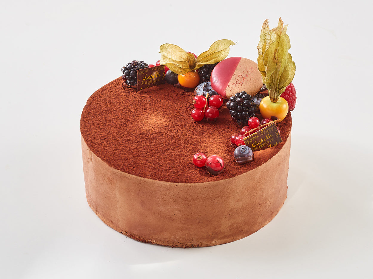 Veganer Dark Chocolate Truffle Cake- glutenfreie, vegane Torte