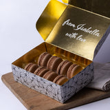 Vegane Macaron Chocolate Box – 8 glutenfreie Macarons