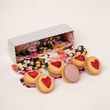 Macaron Cherry-Love 6er-Box - glutenfreie Macarons