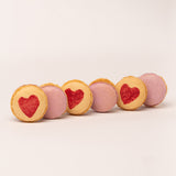 Macaron Cherry-Love 6er-Box - glutenfreie Macarons