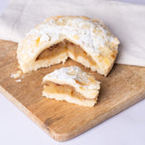 Veganer Birnen-Nougat Crumble