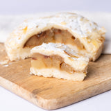 Veganer Birnen-Nougat Crumble