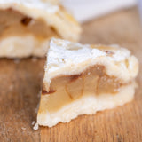 Veganer Birnen-Nougat Crumble