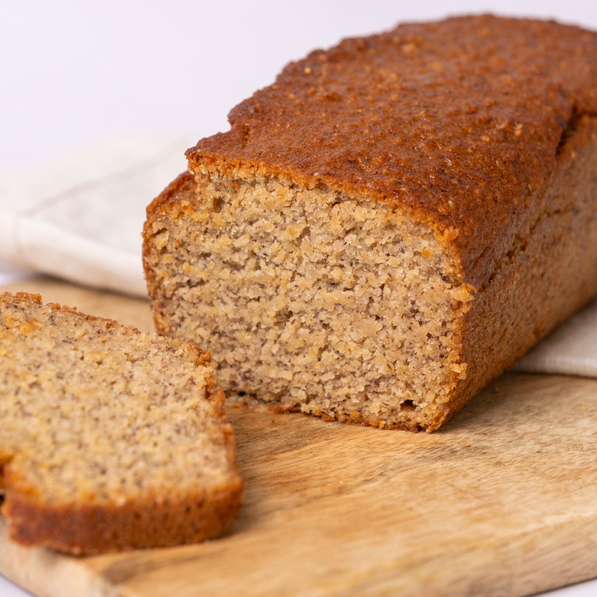 Banana Cake, glutenfreier veganer Bananenkuchen, Isabella Glutenfreie Patisserie