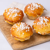 4 Glutenfreie Brioche-Brötchen – luftiges französisches Gebäck