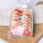 glutenfreie Himbeer Herzen, glutenfreies veganes Gebäck, Isabella Glutenfreie Patisserie