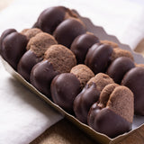 Nougat Hearts - gluten-free, vegan pastries