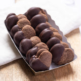 Nougat Hearts - gluten-free, vegan pastries