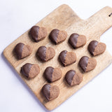 Nougat Hearts - gluten-free, vegan pastries