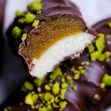 Pistazien-Marzipan Short Bread - glutenfreies, veganes Gebäck