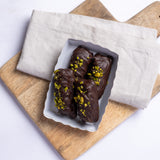 Pistazien-Marzipan Short Bread - glutenfreies, veganes Gebäck