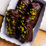 Pistazien-Marzipan Short Bread - glutenfreies, veganes Gebäck