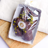 Pistazien-Marzipan Short Bread - glutenfreies, veganes Gebäck