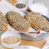 2 glutenfreie Proteinbrötchen