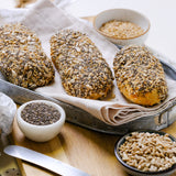 2 glutenfreie Proteinbrötchen