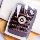 Lebkuchen / Printen in Schokolade - glutenfreie, vegane Printen