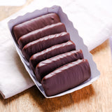 Lebkuchen / Printen in Schokolade - glutenfreie, vegane Printen