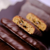 Lebkuchen / Printen in Schokolade - glutenfreie, vegane Printen