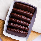 Gingerbread / Printen in chocolate - gluten-free, vegan Printen