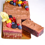 Veganer Himbeer Double Choc