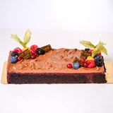 Veganer Himbeer Double Choc