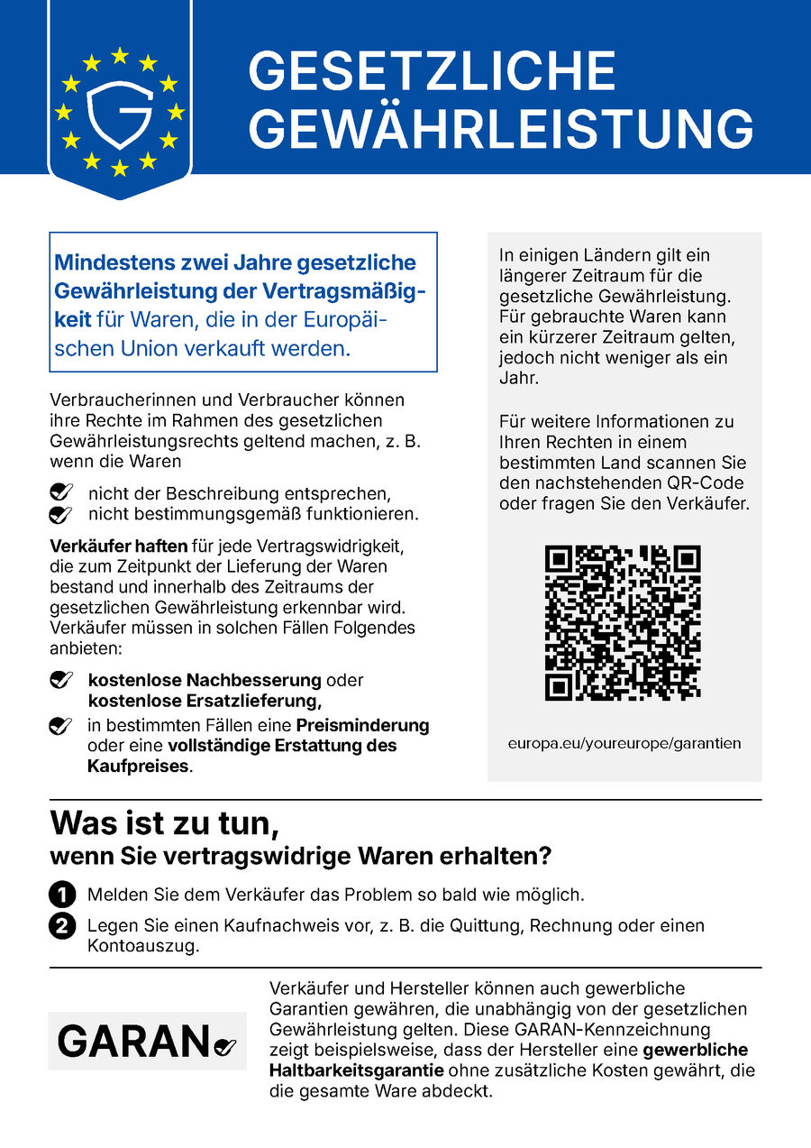 Gesetzliche Informationen