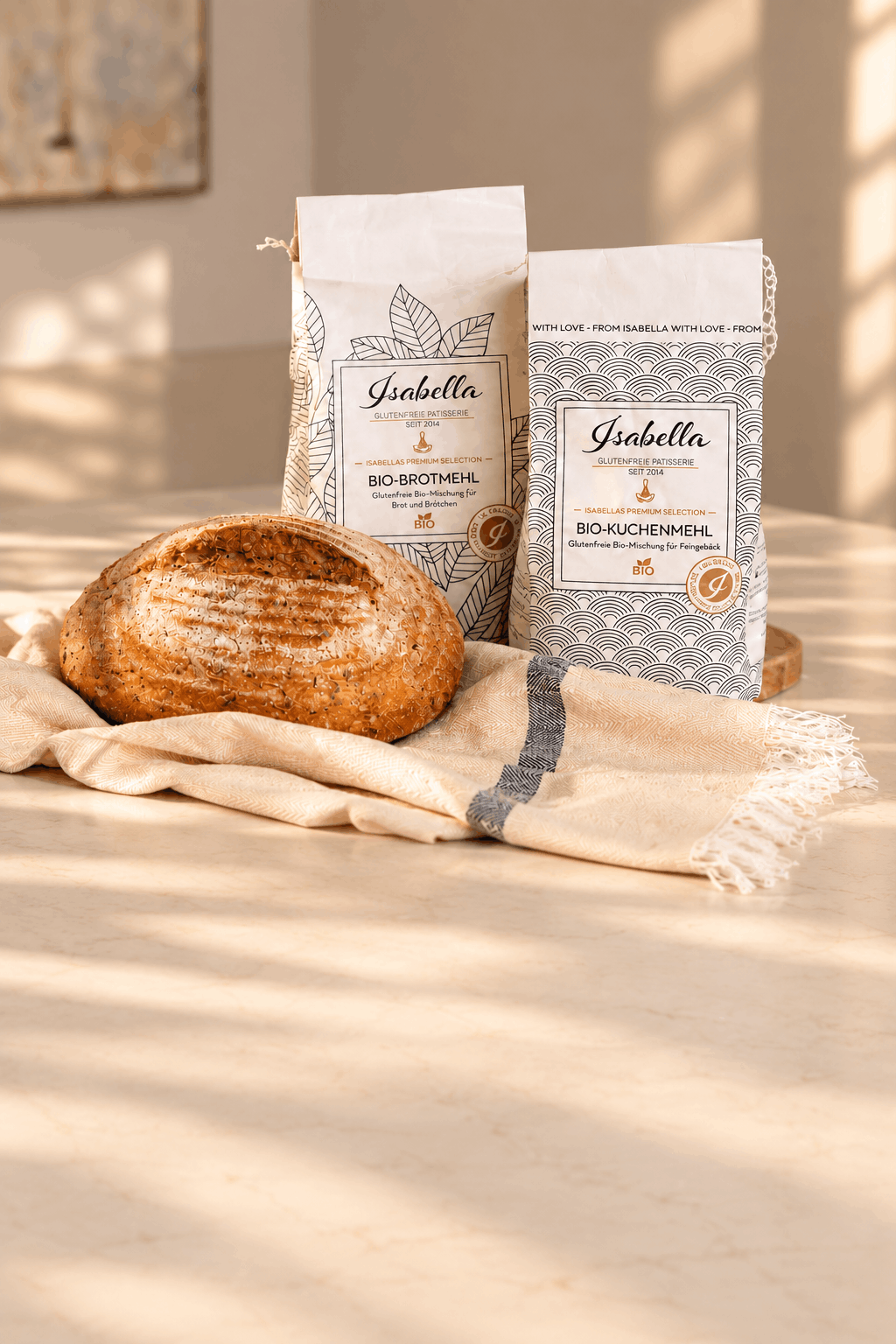 Glutenfrei backen mit Bio-Mehl