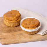 2 Glutenfreie Pumpkin Spice Muffins – vegane Kürbis-Muffins mit Herbstgewürzen