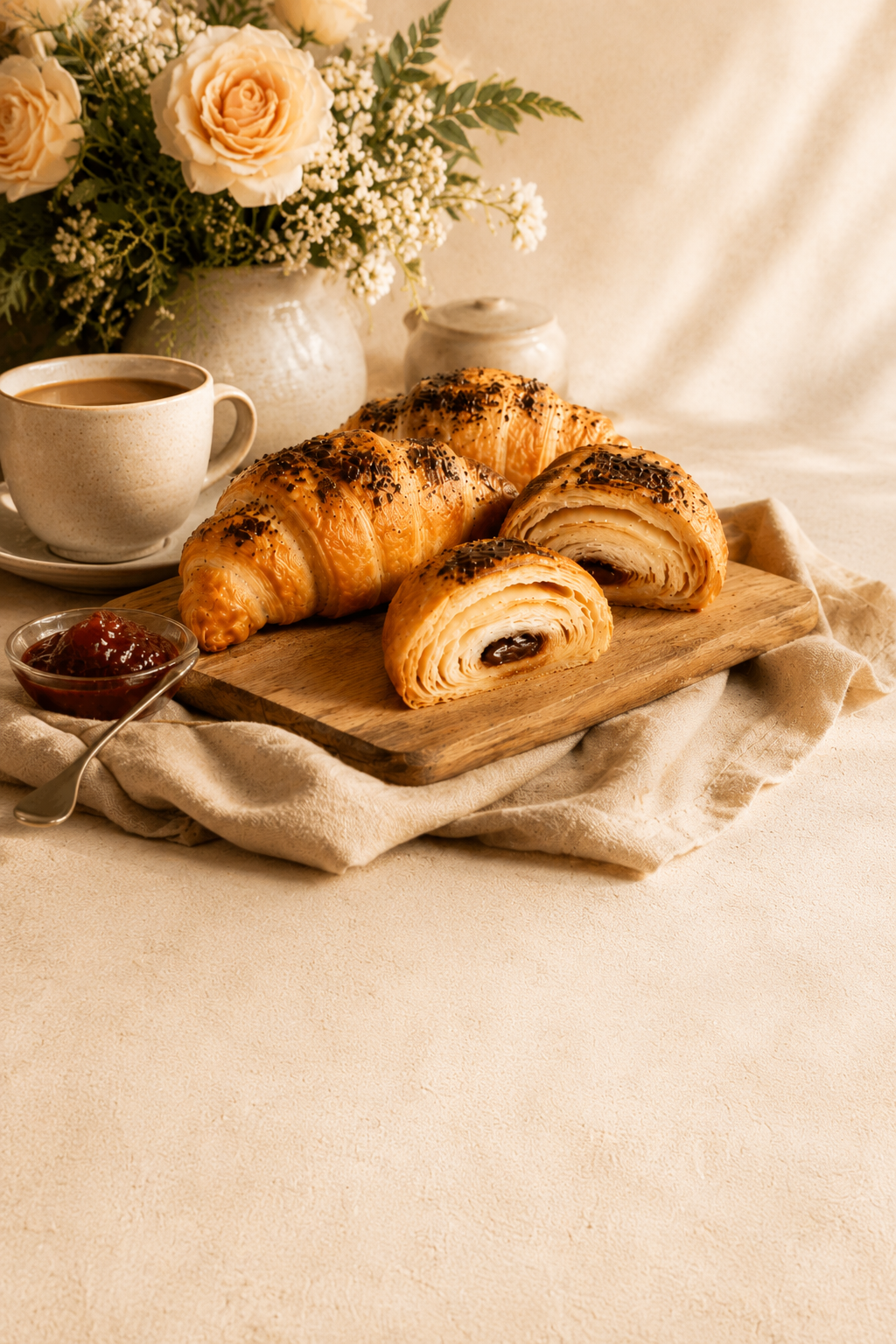 Neu: Schoko-Croissants