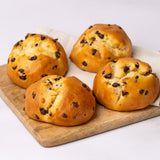 4 Glutenfreie Schoko-Quark-Brötchen – hefefreie süße Frühstücksbrötchen