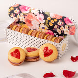 Macaron Cherry-Love 6er-Box - glutenfreie Macarons