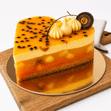 Vegan Summer Passion Herz - glutenfreie Torte
