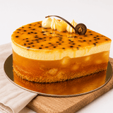 Vegan Summer Passion Herz - glutenfreie Torte