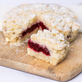 Kirsch Crumble - glutenfreier, veganer Kuchen