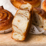 2 Zimtschnecken - glutenfreie, vegane süße Backwaren