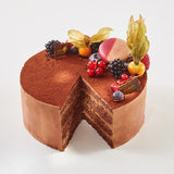 Vegan Dark Chocolate Truffle Cake – gluten-free, vegan cake