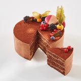 Vegan Dark Chocolate Truffle Cake – gluten-free, vegan cake