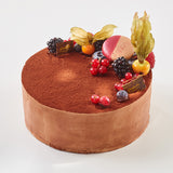 Vegan Dark Chocolate Truffle Cake – gluten-free, vegan cake