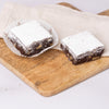 2 vegane Isabellas Favourite Brownies