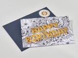 Grußkarte Happy Birthday