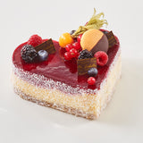 Himbeer White Chocolate Cheesecake - glutenfreie Torte