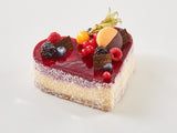 Raspberry White Chocolate Cheesecake - gluten-free cake