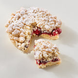 Kirsch Crumble - glutenfreier, veganer Kuchen