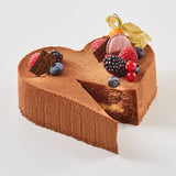Schokomousse Torte mit Crème Brûlée - glutenfreie Torte