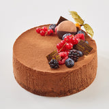 Schokomousse Torte mit Crème Brûlée - glutenfreie Torte